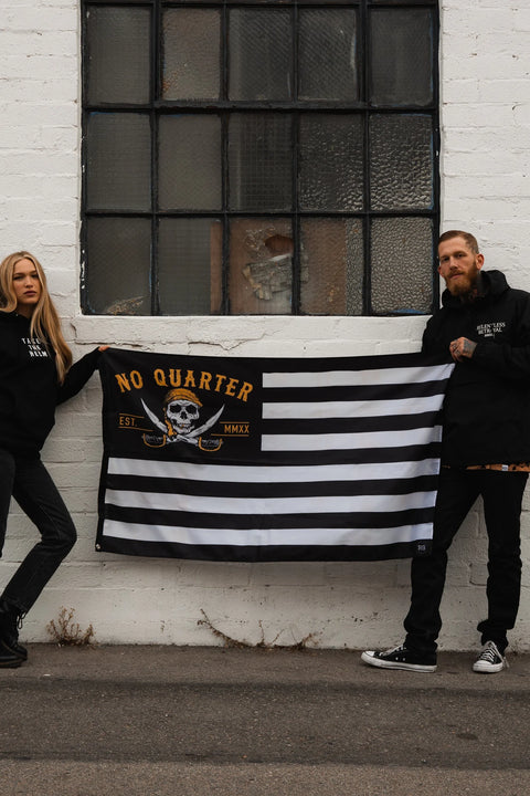 No Quarter Stripe Flag V2