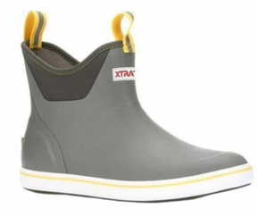 Men's 6 inch Ankle Deck Boot Gray