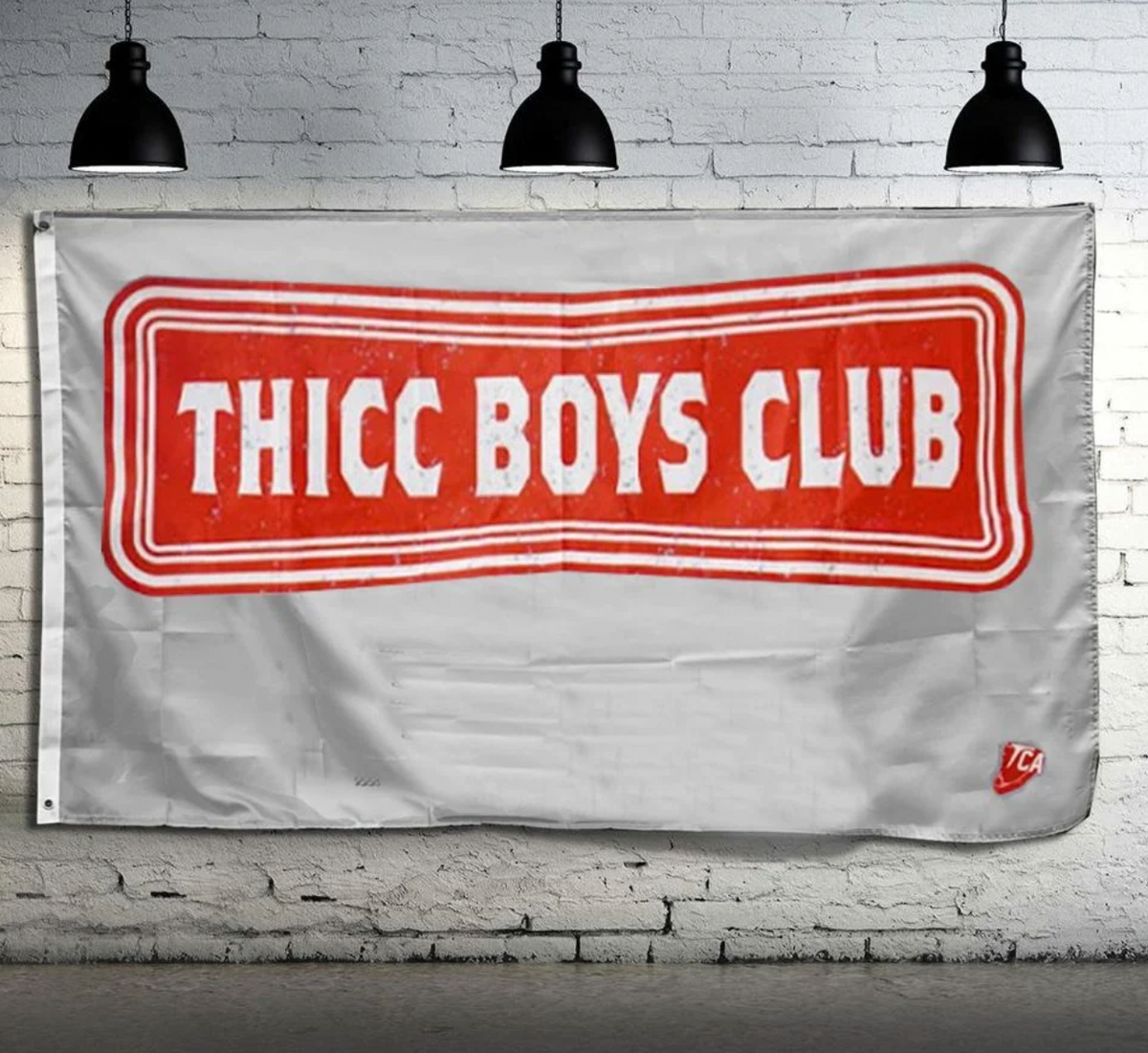 Team Thicc Boys Club Flag/Wall banner