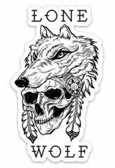 Lone Wolf Sticker