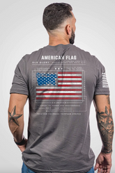 American Flag Schematic - Heavy Metal