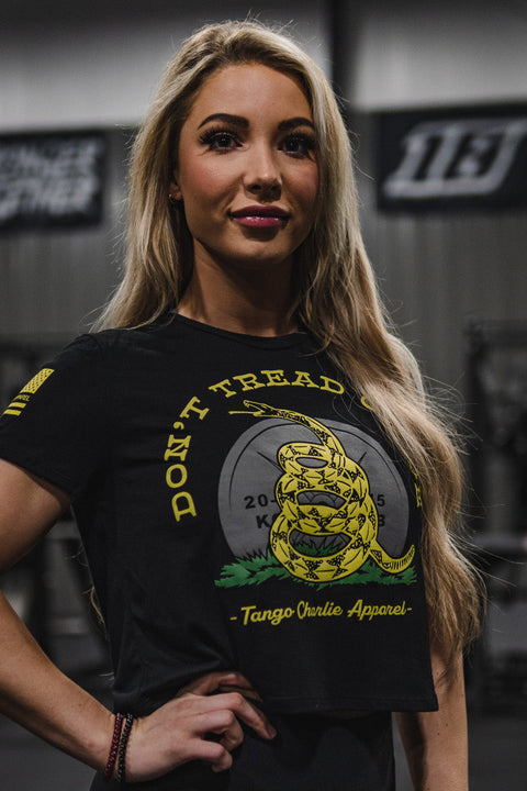 Don't Tread On Me Crop Tee