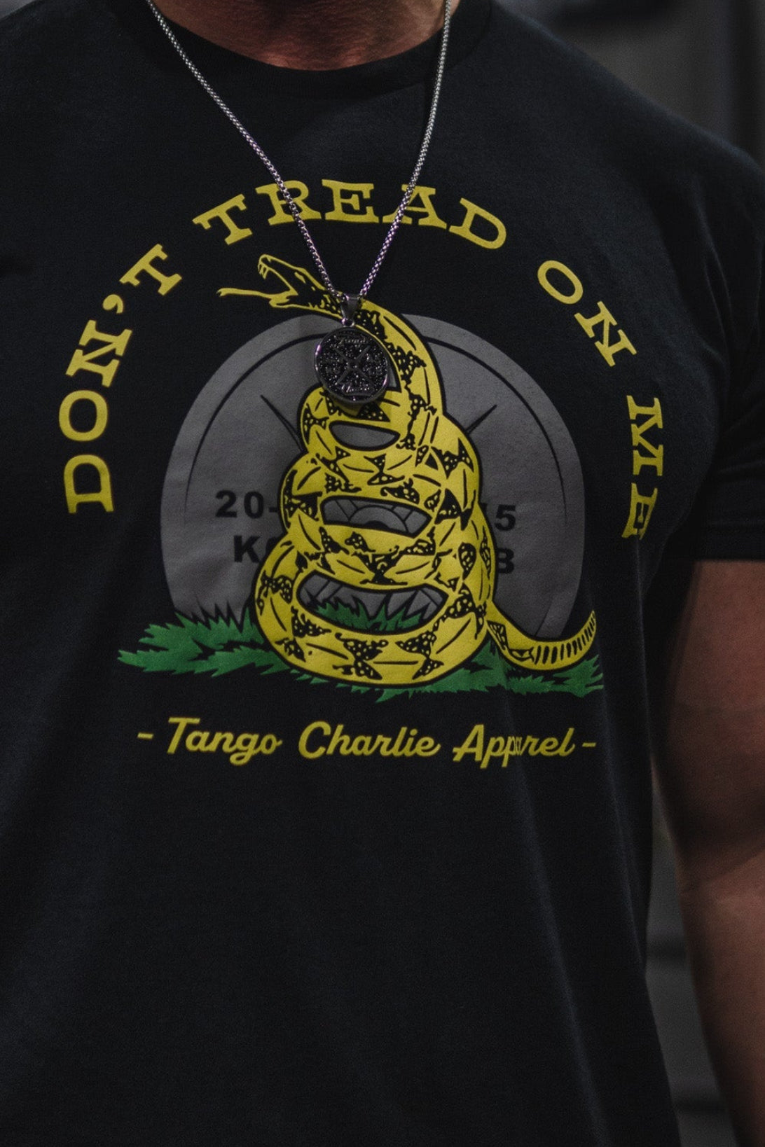 tango charlie - don't tread on me tee