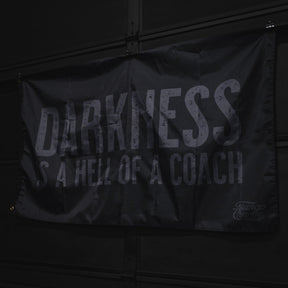 Darkness is a Hell of a Coach Flag