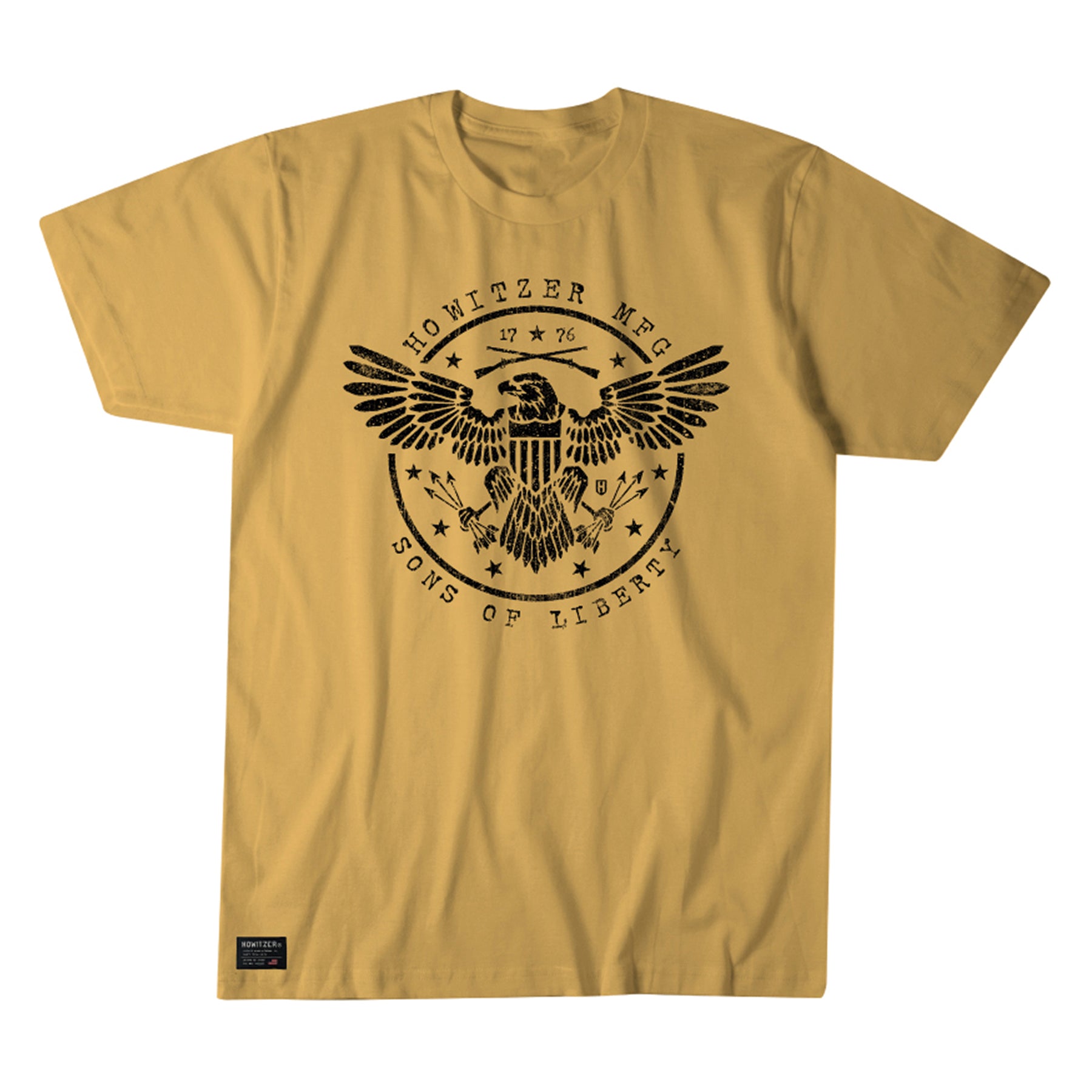 Liberty Eagle S/S Tee - Mustard Yellow